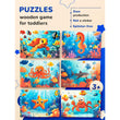 Puzzle de madera Mundo submarino BusyKids