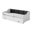 Cama infantil ERYK-ONE con paneles suaves y cajón de almacenamiento