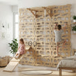 BusyKids Climbway ONE – panel de escalada modular con barra de dominadas