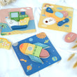 BusyKids Juego de Puzzles "Transporte"