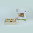 Set de figuritas de madera Montessori, "Set Bosque"