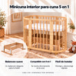BusyKids MIRACLE cuna interior para cuna 5 en 1