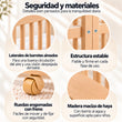 BusyKids MIRACLE 2 en 1 cuna de colecho con colchón