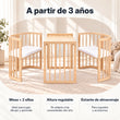 BusyKids MIRACLE 7 en 1 cuna evolutiva con colchón