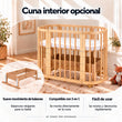 BusyKids MIRACLE 5 en 1 cuna evolutiva con colchón