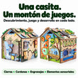 Casita educativa de madera - SAFARI