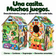 Casita educativa de madera - JUNGLE