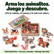 Puzle educativo de madera con animales BusyKids - 30 piezas