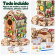 Casita educativa de madera - FARM
