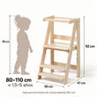 Torre de aprendizaje plegable