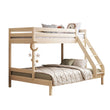 Cama litera de madera BusyKids FAMI-MAX para 3 personas 200×90/200×140 cm