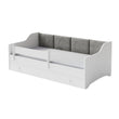 Cama infantil ERYK-ONE con paneles suaves y cajón de almacenamiento