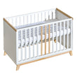 Cuna infantil BK SOFA 120 × 60 con barrotes extraíbles y función de sofá