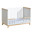 Cuna infantil BK SOFA 120 × 60 con barrotes extraíbles y función de sofá
