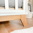 Cuna infantil BK SOFA 120 × 60 con barrotes extraíbles y función de sofá
