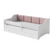 Cama infantil ERYK-ONE con paneles suaves y cajón de almacenamiento
