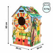 Casita educativa de madera - JUNGLE