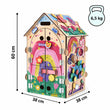 Casita educativa de madera - PRINCESS