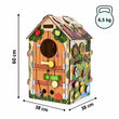 Casita educativa de madera - FARM