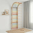 Gran conjunto de escalada inclinable (Espaldera)