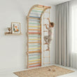 Gran conjunto de escalada inclinable (Espaldera)