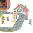 Set de juego móvil "Estación de Bomberos" BusyKids
