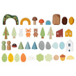 Set de figuritas de madera Montessori, "Set Bosque"