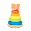Pirámide de madera para niños "Zorrito" de BusyKid [fill:start]