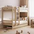 Cama litera BusyKids TORI-MAX con escalera 90×200 cm