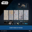 Ugears Kit de mecánica de madera 3D Star Wars Luke Skywalker X-Wing