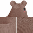 Puf infantil Teddy – tejido de pana FEEL suave y resistente