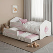 Cama infantil FALA-MAX con cama adicional 145 x 80 cm y colchón