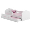 Cama infantil FALA-MAX con cama adicional 145 x 80 cm y colchón