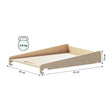 Cambiador bebe para cuna 54*72 cm - Natura