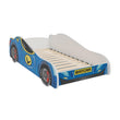Cama infantil AUTO con diseño gráfico y colchón - 140 x 70/160 x 80 cm