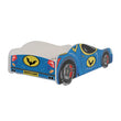 Cama infantil AUTO con diseño gráfico y colchón - 140 x 70/160 x 80 cm