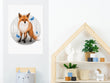 BusyKids Cuadro en lienzo FOX para la habitación infantil