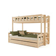 BusyKids FOXY-ONE litera con escalera lateral 90 x 200 / 120 x 200 cm