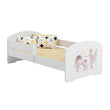 Cama infantil LUK II con barrera de protección - 140 x 70/160 x 80 cm