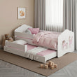 Cama infantil FALA-MAX con cama adicional 145 x 80 cm y colchón