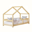 Cama infantil en forma de casita BusyKids MIMI-HOUSE con borde reforzado