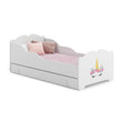 Cama infantil ANNA-ONE con cajón de almacenamiento – 140 x 70 / 160 x 80 cm
