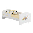Cama infantil LUK II con barrera de protección - 140 x 70/160 x 80 cm