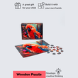 Puzzle de madera Loro BusyKids