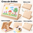 Caballete plegable BusyKids con soportes magnéticos