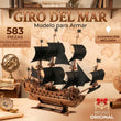 BusyKids Giro del Mar – puzzle 3D de madera con iluminación