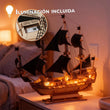 BusyKids Giro del Mar – puzzle 3D de madera con iluminación