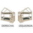 BusyKids Litera MAMI-TWIN con escalera de almacenaje 90 x 200 cm