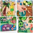 Casita educativa de madera - JUNGLE