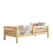 BusyKids Cama alta infantil TOTO con barrera lateral